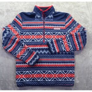 Vineyard Vines Fair Isles Harbor Fleece Men's Size S Shep & Ian